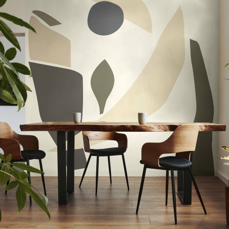Vegetal dojo Paperpaint® mural - Size XL