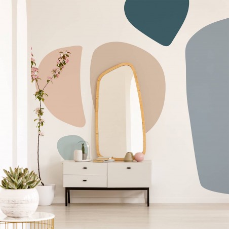 Curved Pacific Paperpaint® mural - Size XL