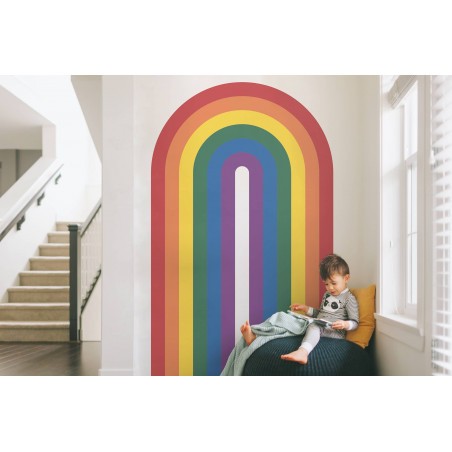 Friendly archways Paperpaint® mural