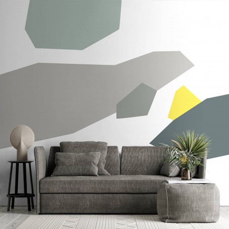 Fresque Paperpaint® Mineral clouds - Taille XL