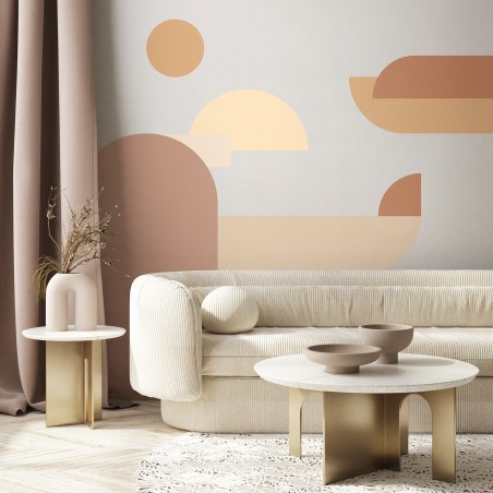Fresque Paperpaint® Desert arches  SAND - Taille L