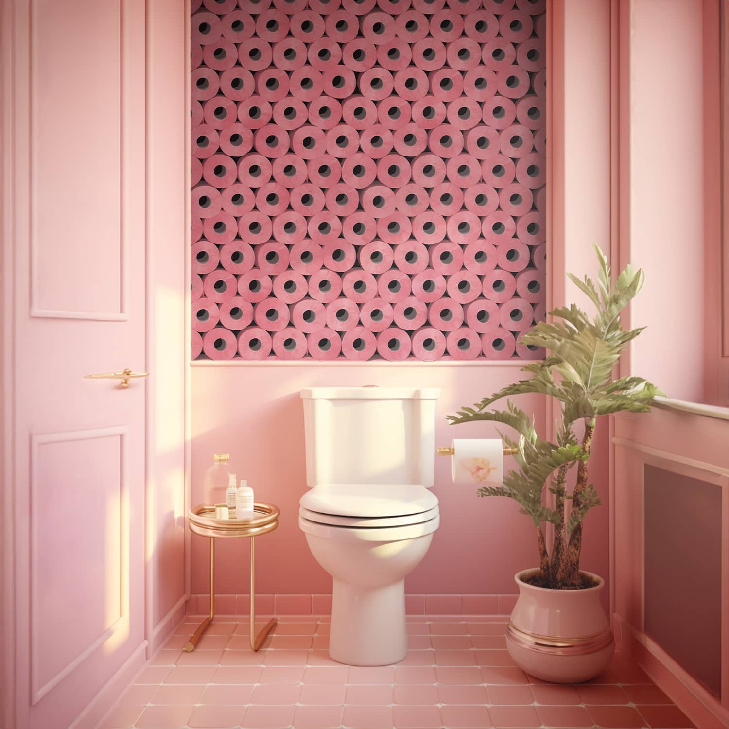 Du papier peint dans les toilettes : découvrez nos inspirations