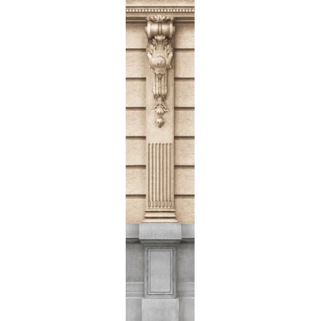 Décor façade Haussmannienne pilastre 65cm