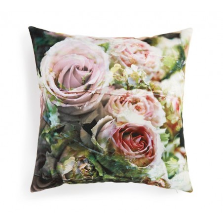 Coussin Roses anglaises série 2