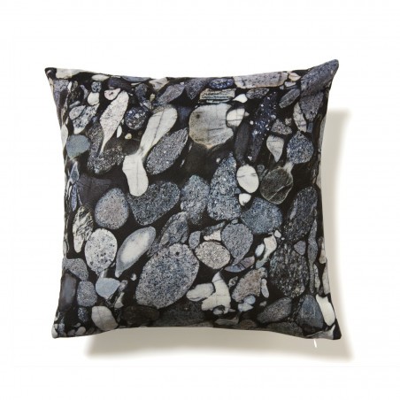 Marinace black marble cushion